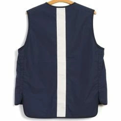 MOUNTAIN RESEARCH MT REVERSIBLE VEST | Navy -Heschung shop mt reversible vest navy mountain research 489602