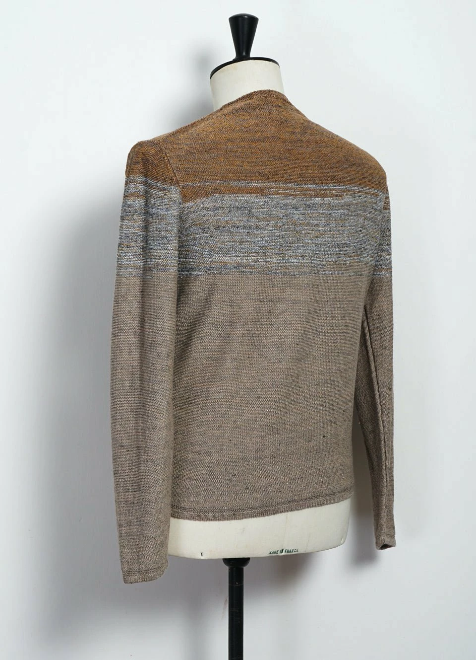 INIS MEÁIN OMBRÉ TUNIC | Linen Landscape Tunic | Beach/Stone 5 INIS MEÁIN OMBRÉ TUNIC | Linen Landscape Tunic | Beach/Stone - Image 3