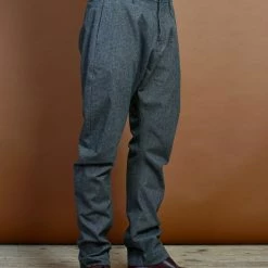 HANSEN GARMENTS OTTO | Curved Leg Trousers | Gravel 11 HANSEN GARMENTS OTTO | Curved Leg Trousers | Gravel -Heschung shop otto curved leg trousers gravel hansen garments 695136