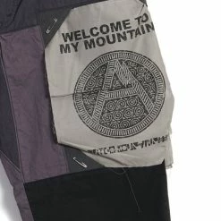 MOUNTAIN RESEARCH PATCHWORK PANTS | Grey 7 MOUNTAIN RESEARCH PATCHWORK PANTS | Grey -Heschung shop patchwork pants grey mountain research 510665