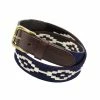 PAMPEANO POLO BELT | Confianza | Navy -Heschung shop polo belt confianza navy pampeano 842252