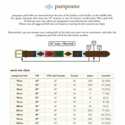 PAMPEANO POLO BELT | Jeffe -Heschung shop polo belt jeffe pampeano 255763