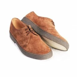 George Cox POPBOY GIBSON | Suede Shoe | Brown -Heschung shop popboy gibson suede shoe brown 265 189838