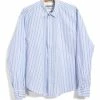 HANSEN GARMENTS RAYMOND | Relaxed Classic Shirt | Big Blue Stripes 2 HANSEN GARMENTS RAYMOND | Relaxed Classic Shirt | Big Blue Stripes -Heschung shop raymond relaxed classic shirt big blue stripes hansen garments 908193