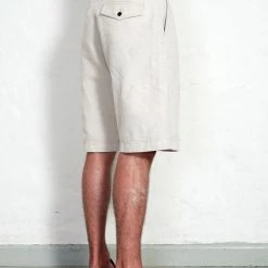 HANSEN GARMENTS ROBIN | Super Wide Pleated Shorts | Flax Nature 12 HANSEN GARMENTS ROBIN | Super Wide Pleated Shorts | Flax Nature -Heschung shop robin super wide pleated shorts flax nature hansen garments 367802
