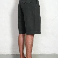 HANSEN GARMENTS ROBIN | Super Wide Pleated Shorts | Oxidized 10 HANSEN GARMENTS ROBIN | Super Wide Pleated Shorts | Oxidized -Heschung shop robin super wide pleated shorts oxidized hansen garments 527627