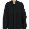 HANSEN GARMENTS RUBEN | Casual Over Shirt | Black -Heschung shop ruben casual over shirt black hansen garments 636956