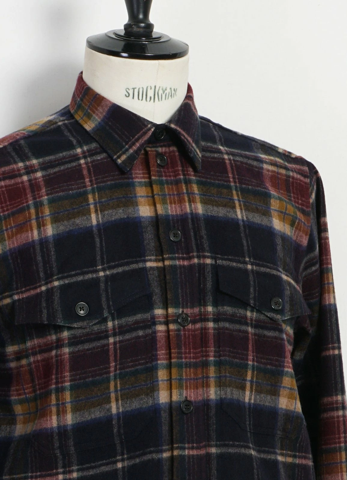 HANSEN GARMENTS RUBEN | Casual Over Shirt | Multi Colour Check 9 HANSEN GARMENTS RUBEN | Casual Over Shirt | Multi Colour Check - Image 7