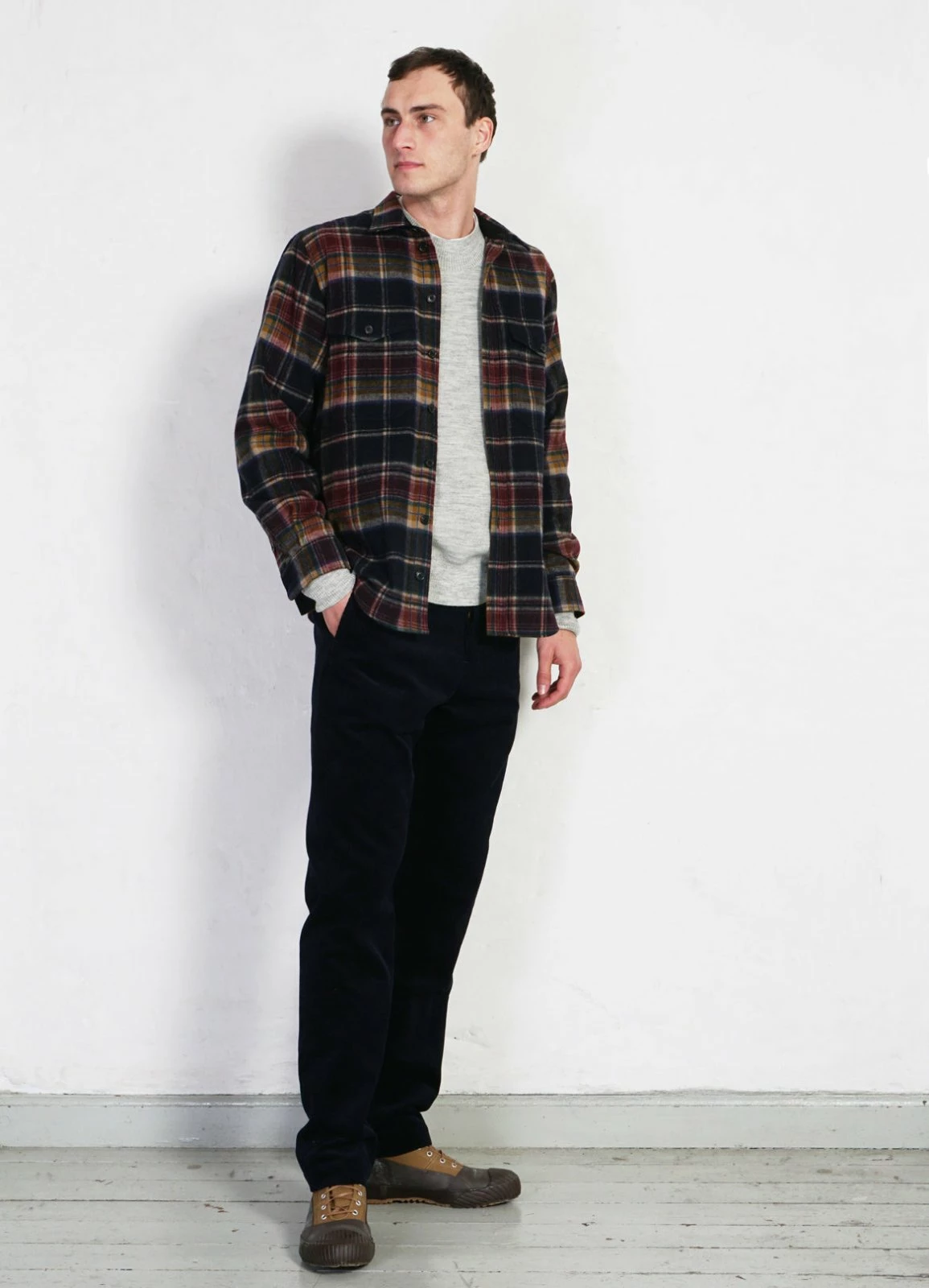 HANSEN GARMENTS RUBEN | Casual Over Shirt | Multi Colour Check 5 HANSEN GARMENTS RUBEN | Casual Over Shirt | Multi Colour Check - Image 3