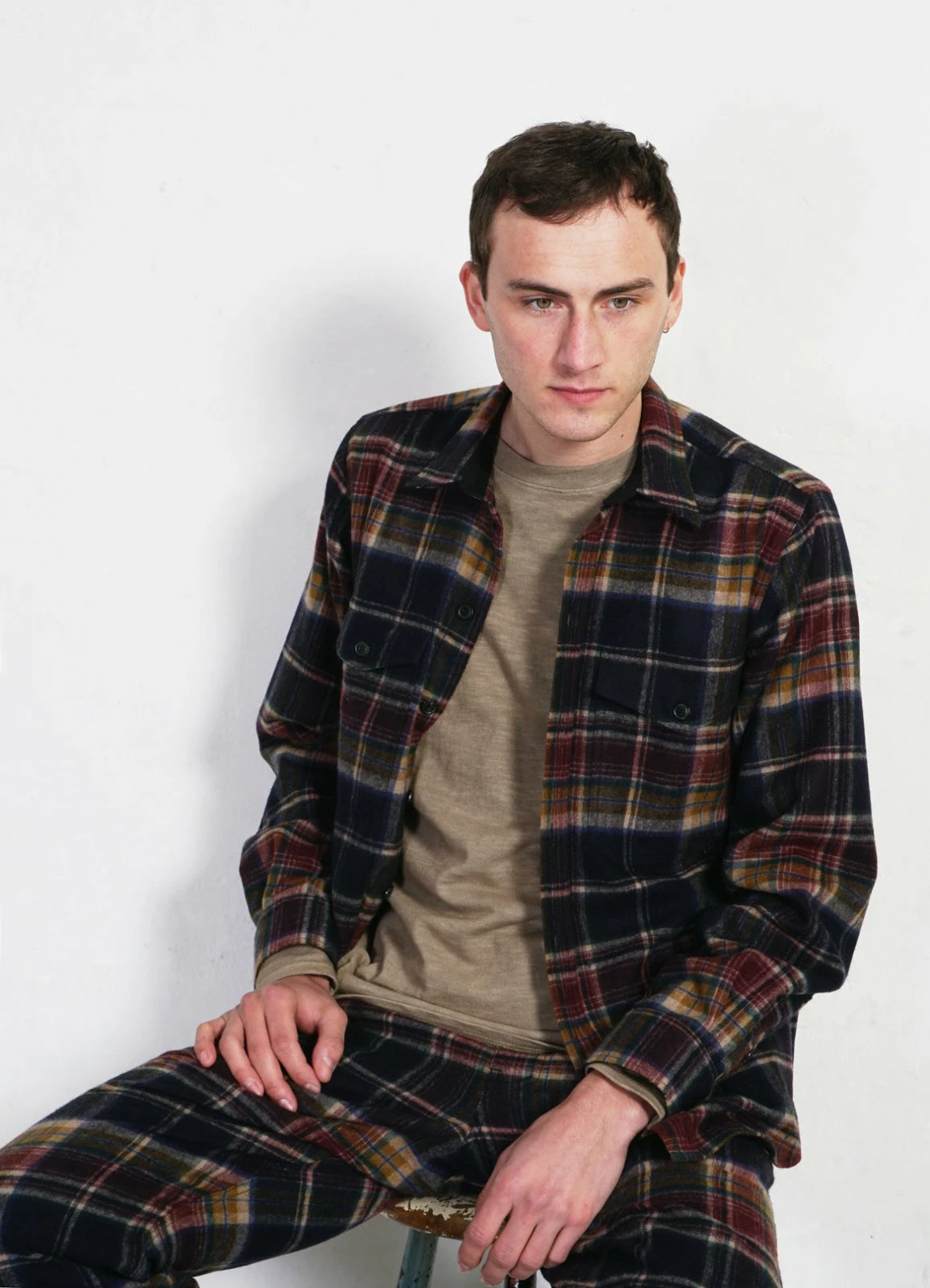 HANSEN GARMENTS RUBEN | Casual Over Shirt | Multi Colour Check 10 HANSEN GARMENTS RUBEN | Casual Over Shirt | Multi Colour Check - Image 8