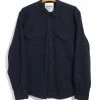 HANSEN GARMENTS RUBEN | Casual Over Shirt | Navy 1 HANSEN GARMENTS RUBEN | Casual Over Shirt | Navy -Heschung shop ruben casual over shirt navy hansen garments 664280