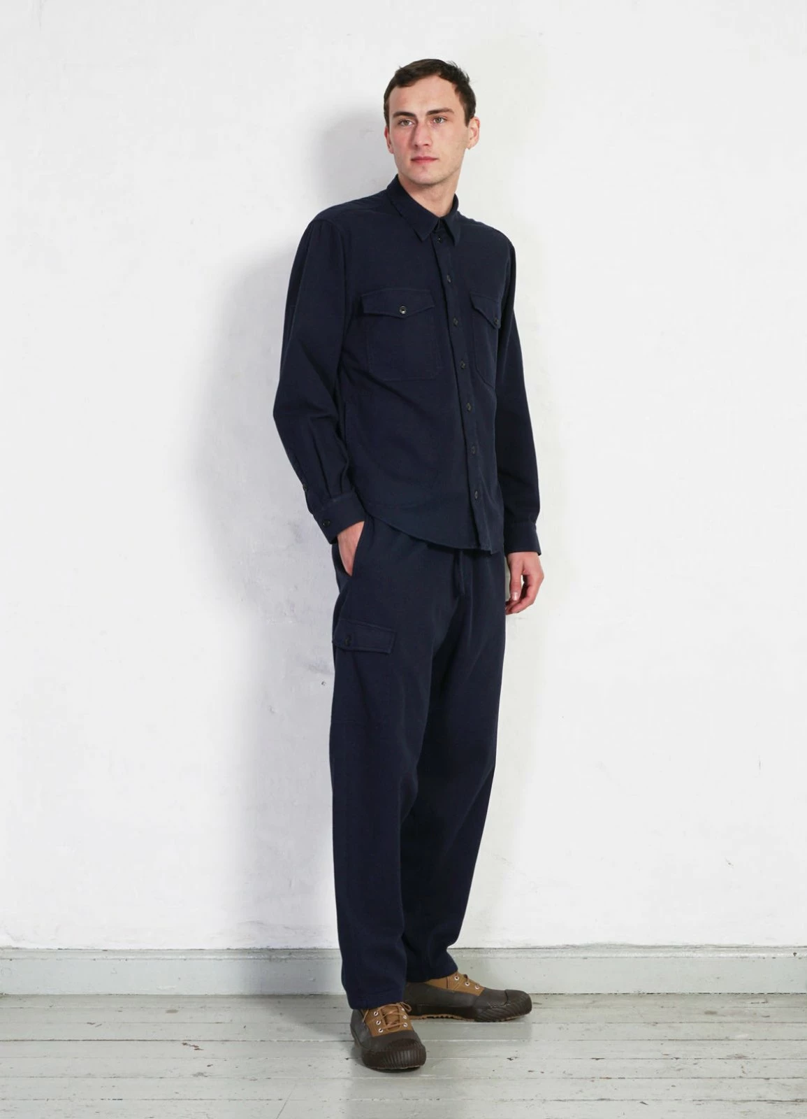 HANSEN GARMENTS RUBEN | Casual Over Shirt | Navy 5 HANSEN GARMENTS RUBEN | Casual Over Shirt | Navy - Image 3