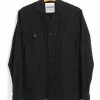 HANSEN GARMENTS SAM | Casual Over Shirt | Black -Heschung shop sam casual over shirt black hansen garments 152973