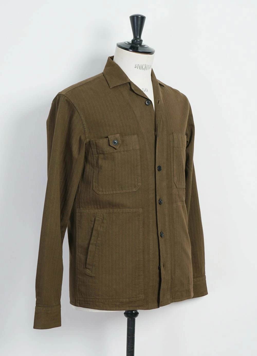HANSEN GARMENTS SAM | Casual Over Shirt | Plant 5 HANSEN GARMENTS SAM | Casual Over Shirt | Plant - Image 3