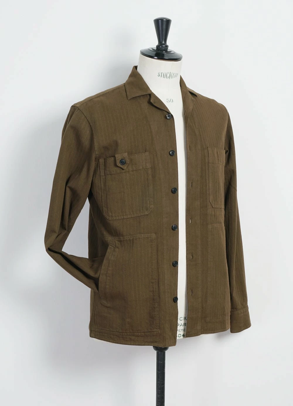 HANSEN GARMENTS SAM | Casual Over Shirt | Plant 7 HANSEN GARMENTS SAM | Casual Over Shirt | Plant - Image 5