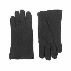 SAUSO SAMU | Curly Lamb Fur | Black