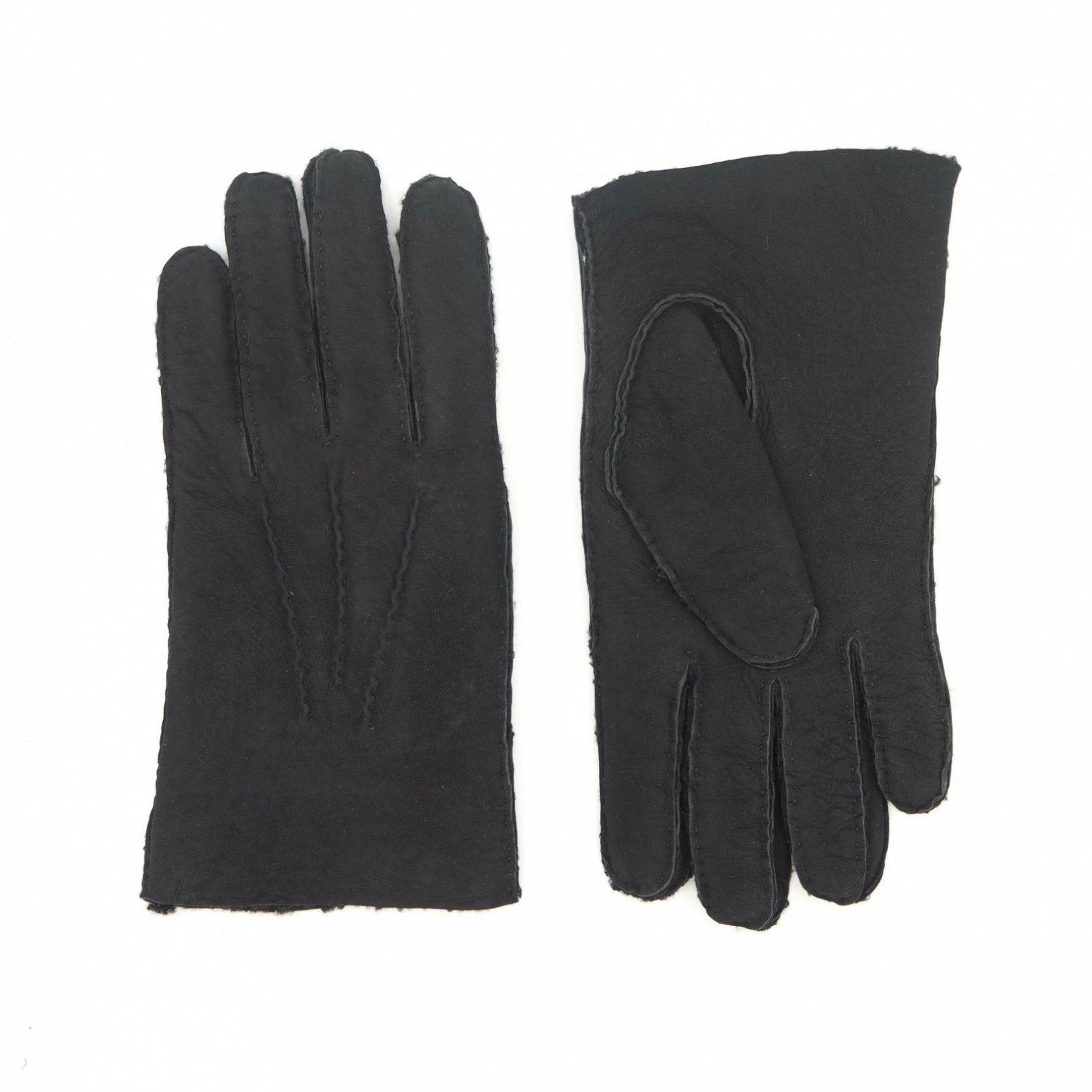 SAUSO SAMU | Curly Lamb Fur | Black 3 SAUSO SAMU | Curly Lamb Fur | Black