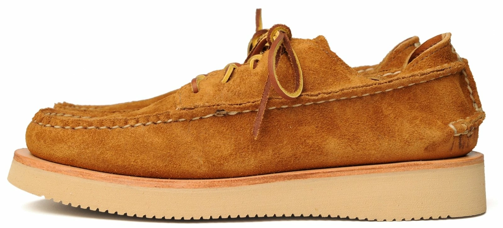 YUKETEN SEMI HANDSEWN MAINE GUIDE OX DB | Moccasin Shoe | FO G Brown 5 YUKETEN SEMI HANDSEWN MAINE GUIDE OX DB | Moccasin Shoe | FO G Brown - Image 3