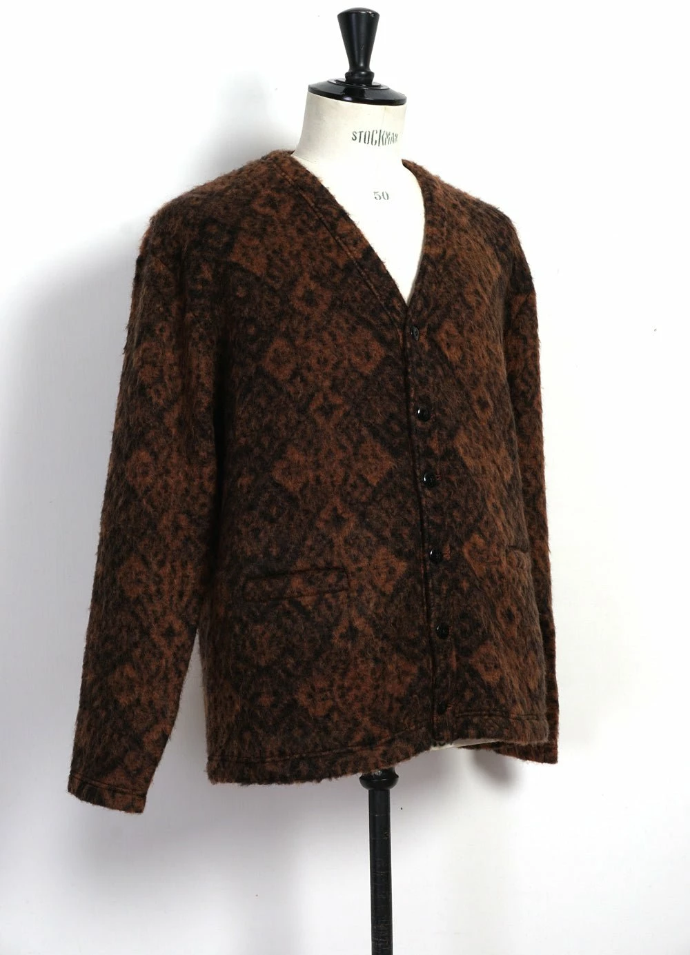 Monitaly SHAGGY V CARDIGAN | Japanese Shaggy Wool Cardigan | Talisman 4 Monitaly SHAGGY V CARDIGAN | Japanese Shaggy Wool Cardigan | Talisman - Image 2