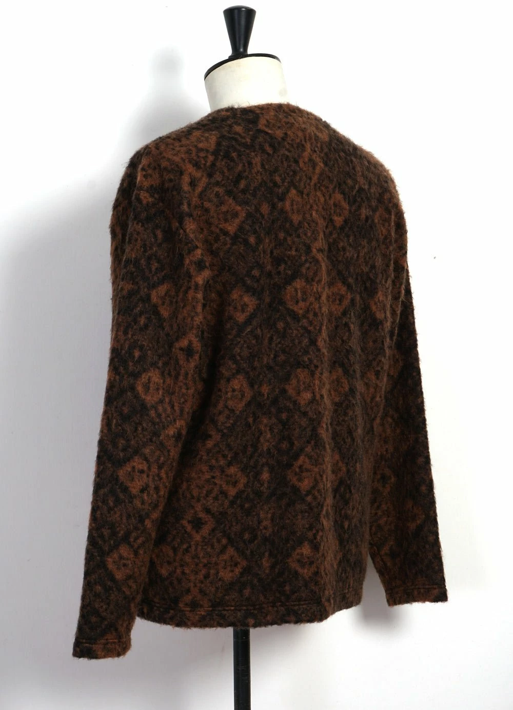 Monitaly SHAGGY V CARDIGAN | Japanese Shaggy Wool Cardigan | Talisman 5 Monitaly SHAGGY V CARDIGAN | Japanese Shaggy Wool Cardigan | Talisman - Image 3