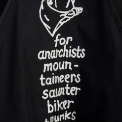 MOUNTAIN RESEARCH SLOGAN PARKA | Mesh Zip Hoodie | Black -Heschung shop slogan parka mesh zip hoodie black 320 285770