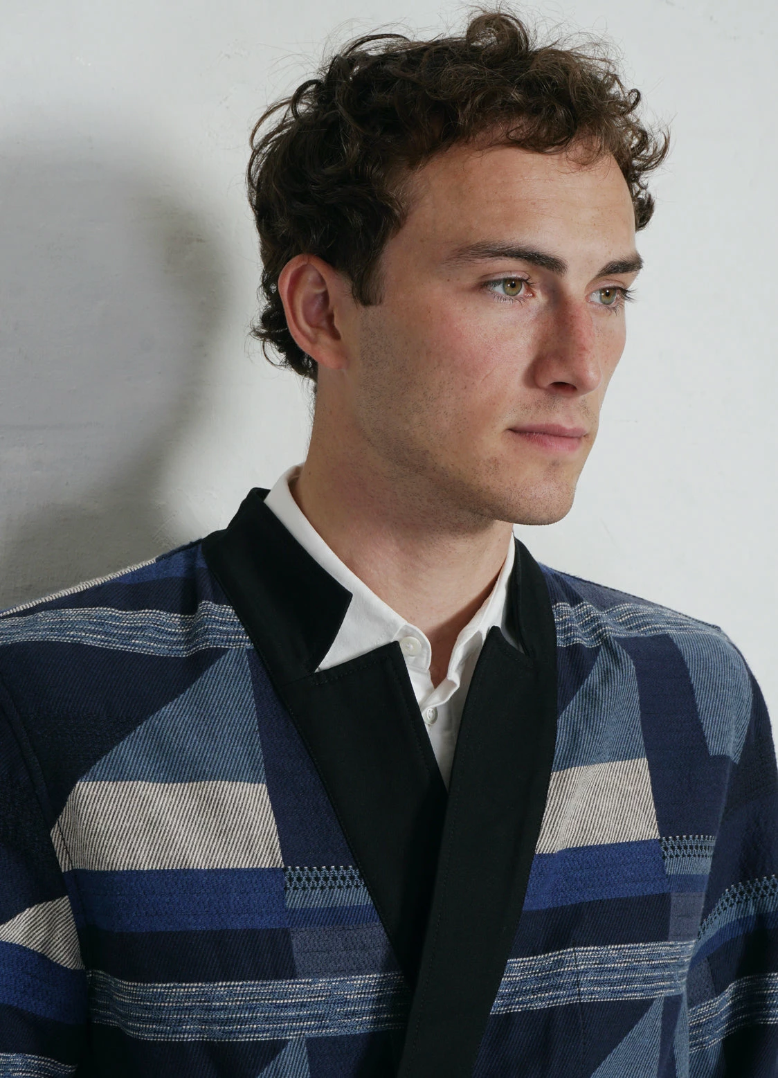 HANSEN GARMENTS FALK | Kakashi Blazer | Blue Mix 10 HANSEN GARMENTS FALK | Kakashi Blazer | Blue Mix - Image 8