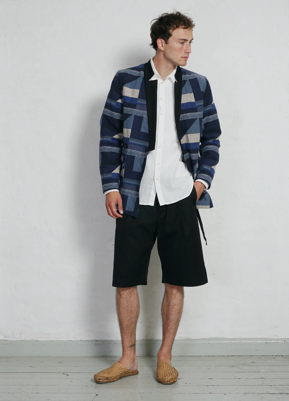 HANSEN GARMENTS FALK | Kakashi Blazer | Blue Mix 7 HANSEN GARMENTS FALK | Kakashi Blazer | Blue Mix - Image 5