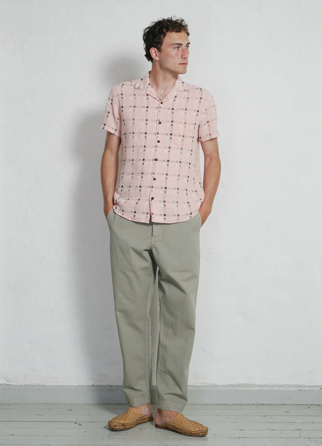 HANSEN GARMENTS JONNY | Short Sleeve Shirt | Vegas Pink 7 HANSEN GARMENTS JONNY | Short Sleeve Shirt | Vegas Pink - Image 5