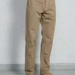 HANSEN GARMENTS FRED | Regular Cut Work Trousers | Classic Beige -Heschung shop ss23 trousers fred classic beige 1