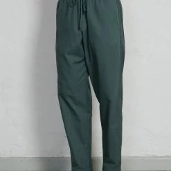 HANSEN GARMENTS JIM | Casual Drawstring Trousers | Petrol 8 HANSEN GARMENTS JIM | Casual Drawstring Trousers | Petrol -Heschung shop ss23 trousers jim petrol 1
