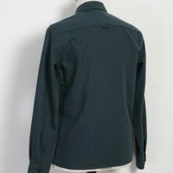 HANSEN GARMENTS STEFAN | Worker Over Shirt | Moss Green -Heschung shop stefan worker over shirt moss green hansen garments 597971