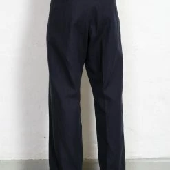 HANSEN GARMENTS SUNE | Pleated Wide Cut Trousers | Dark Blue 12 HANSEN GARMENTS SUNE | Pleated Wide Cut Trousers | Dark Blue -Heschung shop sune pleated wide cut trousers dark blue hansen garments 591625