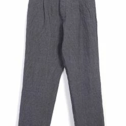 HANSEN GARMENTS SUNE | Pleated Wide Cut Trousers | River