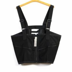 MOUNTAIN RESEARCH SURVIVAL VEST | Zipper Pockets Layer Vest | Black