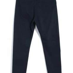 HANSEN GARMENTS SVENNING | Slim Fit Everyday Trousers | Navy Twill 7 HANSEN GARMENTS SVENNING | Slim Fit Everyday Trousers | Navy Twill -Heschung shop svenning slim fit everyday trousers navy hansen garments 114403