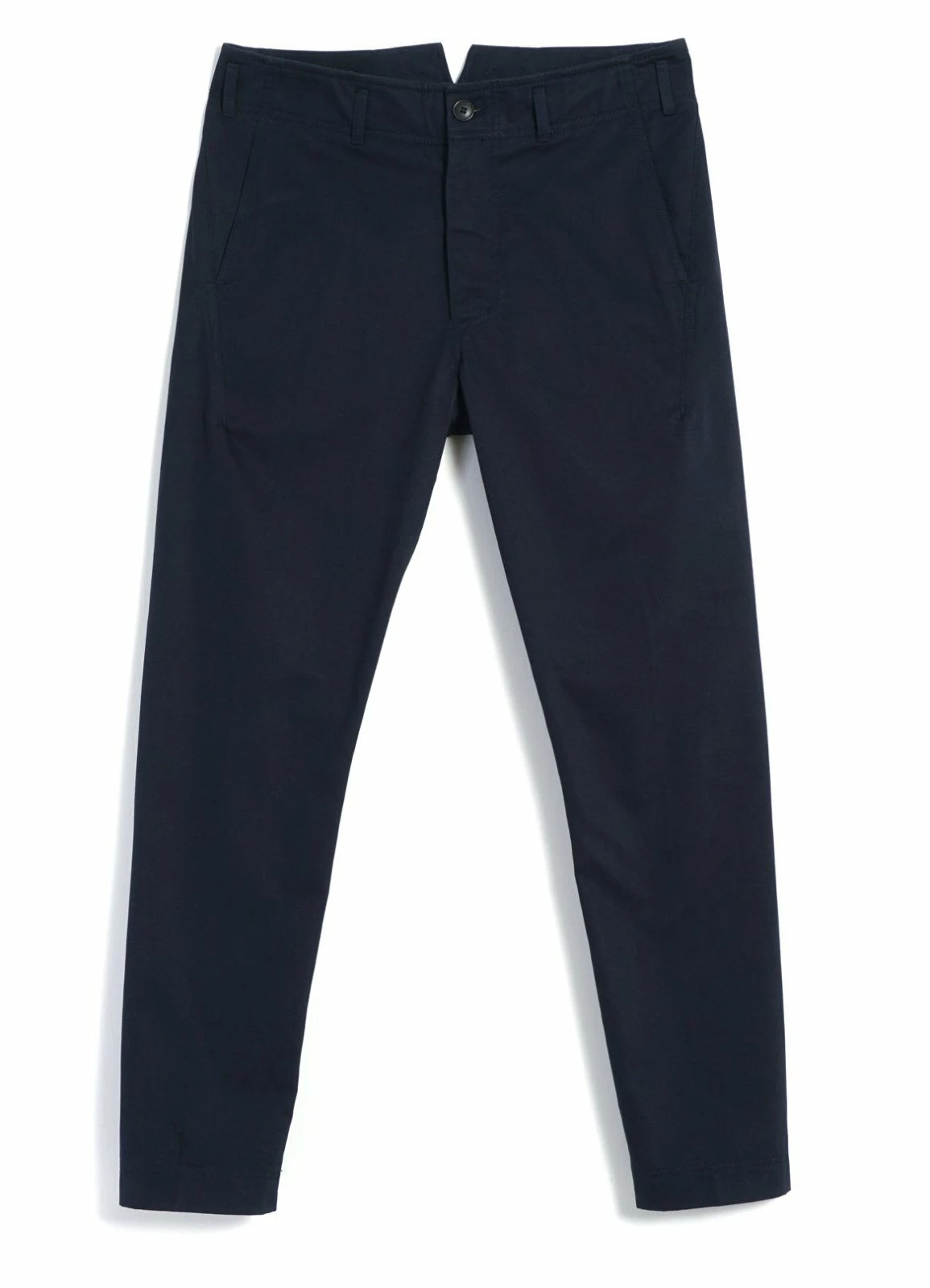 HANSEN GARMENTS SVENNING | Slim Fit Everyday Trousers | Navy Twill 3 HANSEN GARMENTS SVENNING | Slim Fit Everyday Trousers | Navy Twill