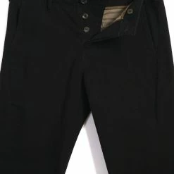HANSEN GARMENTS SVENNING | Slim Fit Trousers | Black -Heschung shop svenning slim fit trousers black hansen garments 543529