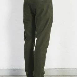 HANSEN GARMENTS SVENNING | Slim Fit Trousers | Dark Green -Heschung shop svenning slim fit trousers dark green hansen garments 828497