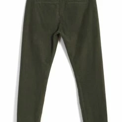 HANSEN GARMENTS SVENNING | Slim Fit Trousers | Dark Green -Heschung shop svenning slim fit trousers dark green hansen garments 916891