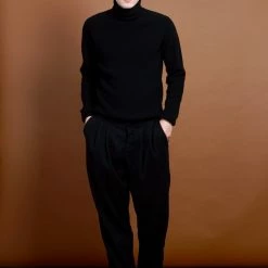 HANSEN GARMENTS SYLVESTER | Double Pleated Trousers | Black 13 HANSEN GARMENTS SYLVESTER | Double Pleated Trousers | Black -Heschung shop sylvester double pleated trousers black hansen garments 326132