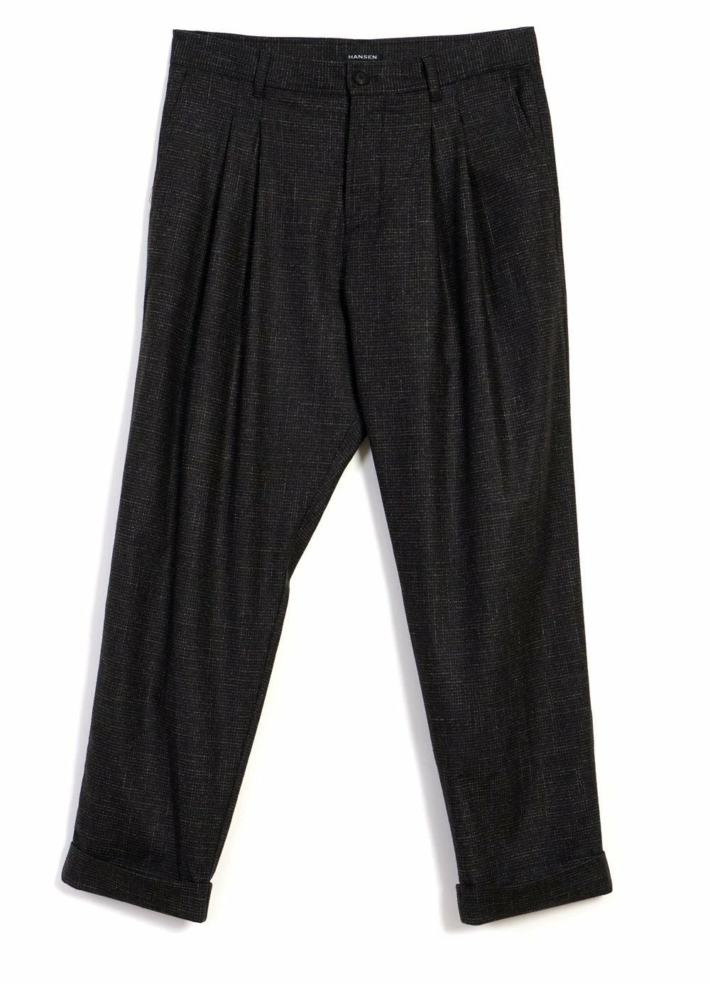 HANSEN GARMENTS SYLVESTER | Double Pleated Trousers | Macchiato 3 HANSEN GARMENTS SYLVESTER | Double Pleated Trousers | Macchiato