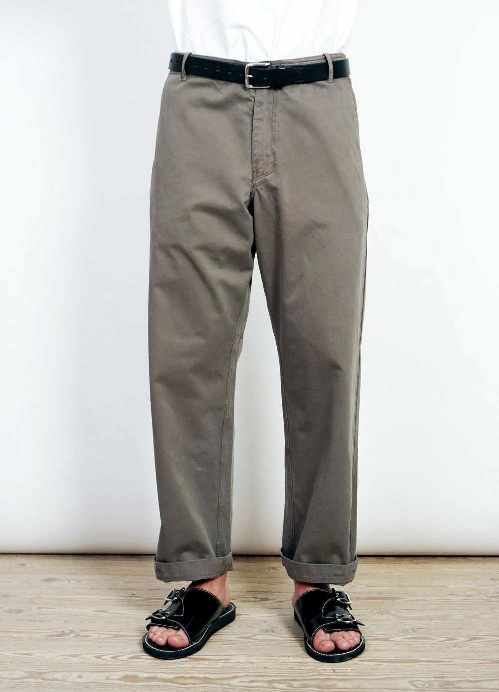HANSEN GARMENTS TERRY | Casual Dyed Trousers| Sage 4 HANSEN GARMENTS TERRY | Casual Dyed Trousers| Sage - Image 2