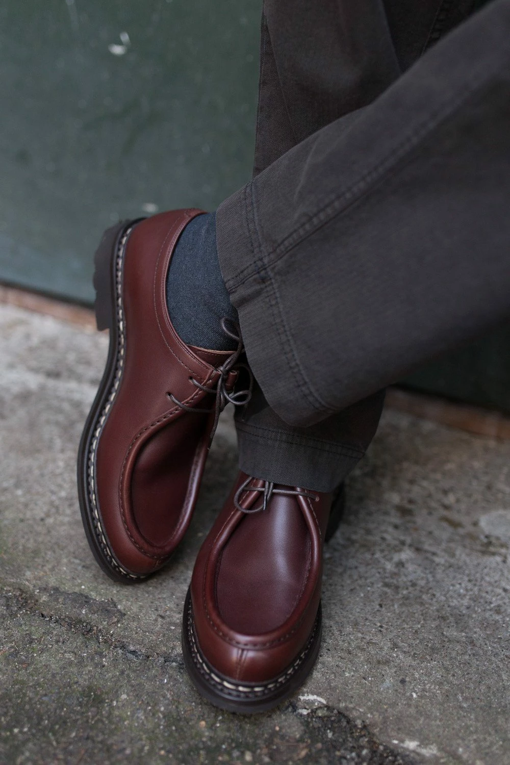Heschung THUYA | Leather Derby Shoe | Burgundy 5 Heschung THUYA | Leather Derby Shoe | Burgundy - Image 3