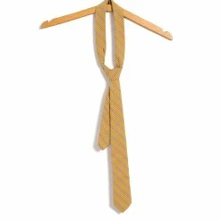 HANSEN GARMENTS TIE | Striped Tie | Dijon Stripes