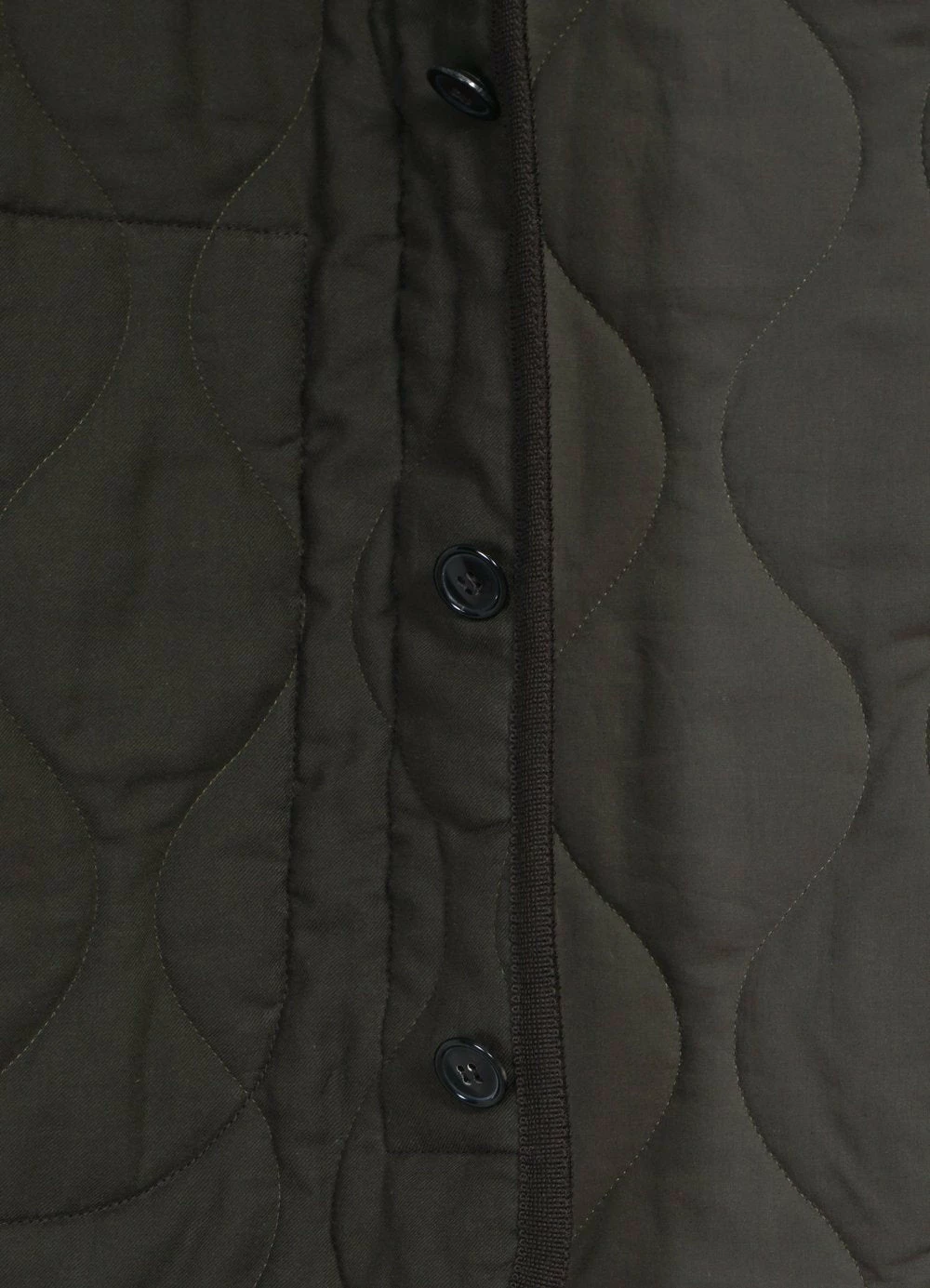 HANSEN GARMENTS TONY | Bonded Padded Vest | Dark Army 10 HANSEN GARMENTS TONY | Bonded Padded Vest | Dark Army - Image 8