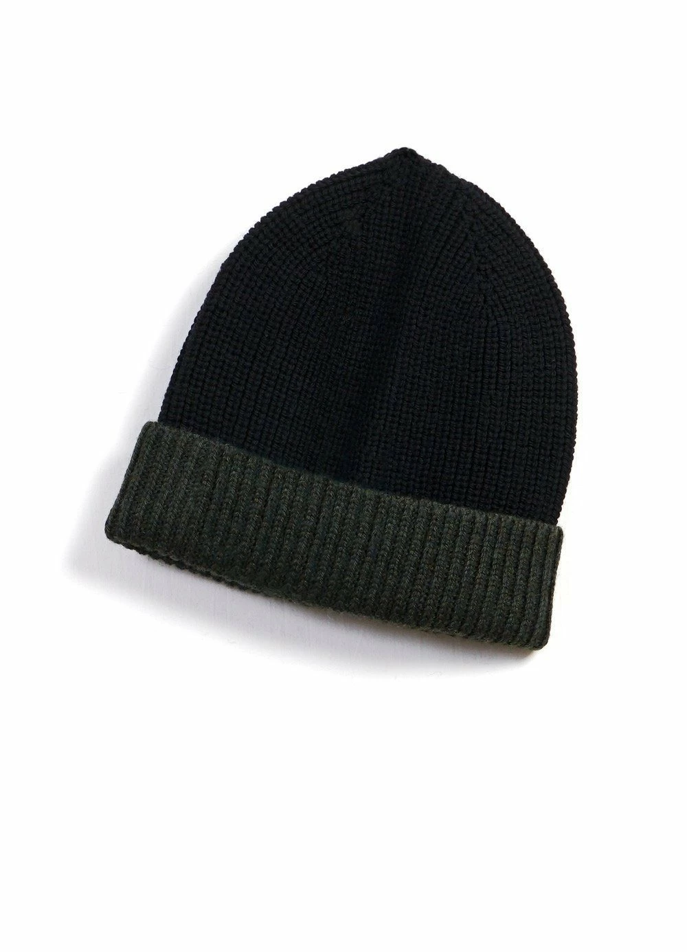 HANSEN GARMENTS TORE | Block Colour Beanie | Black/Pinetree 3 HANSEN GARMENTS TORE | Block Colour Beanie | Black/Pinetree