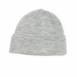 HANSEN GARMENTS TORE | Knitted Rib Beanie | Winter Grey