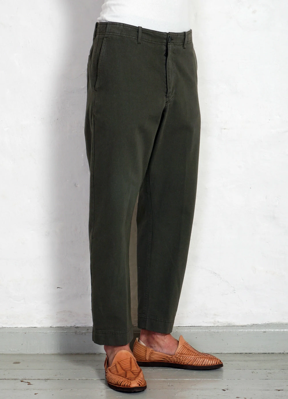 HANSEN GARMENTS TRYGVE | Wide Cut Cropped Trousers | Rosemary 5 HANSEN GARMENTS TRYGVE | Wide Cut Cropped Trousers | Rosemary - Image 3