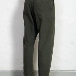 HANSEN GARMENTS TRYGVE | Wide Cut Cropped Trousers | Rosemary 11 HANSEN GARMENTS TRYGVE | Wide Cut Cropped Trousers | Rosemary -Heschung shop trousers fit 23 90 6 trygve green 2