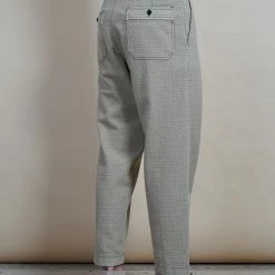 HANSEN GARMENTS TRYGVE | Wide Cut Cropped Trousers | Beige -Heschung shop trygve wide cut cropped trousers beige hansen garments 324135